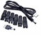 7 Stück Rasierer Ladegerät Netzkabel USB Adapter Set,Rasierer-Ladekabel-Set,5V Rasierer Ladegerät Netzkabel USB Adapter Set,USB Shaver Charger Cable,für Verschiedene Arten von Rasierern Trimmern