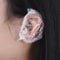 20 Ear Caps Cover Protector Waterproof Salon Hairdressing Shower Plastic UK