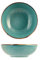 H&h set 6 piatti fondi reactive azzurro cm 16,5