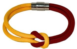 Gök-Türk Armband Lederarmband Galatasaray rot gelb schwarz (Stil 3)