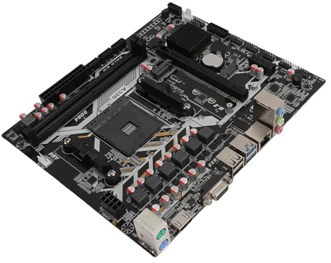 Carte Mère de Bureau ATX, Processeur AM4 Toutes Séries, Emplacement PCI-E 16X Gen 3.0, Port M.2, USB3.0, SATA3.0, Vitesse de Transfert de Données de 32 Go/s, Alimentation 7