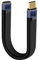 RIIEYOCA 240W Short USB C Flat Extension Cable, 40Gbps USB C Male to USB C Female FPC Flat Cable, Supports 8K@60Hz UHD Video Output, Flat Flexible Cable for Phones, Tablets, etc(14cm)