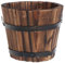 Pots de fleurs en bois pour intérieur et extérieur - Seau pour plantes grasses - Pour jardin, ferme, décoration d'intérieur
