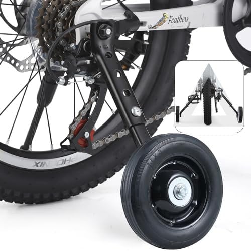 Tayizoo Trainingsräder für 61 cm (24 Zoll) große Fahrräder, kompatibel mit Multi-Speed-Fahrrädern von 50,8 cm, 55,9 cm, 61 cm, robuste Trainingsräder, 1 Paar