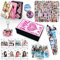 SZTVECFW Gidle 2.Schenkset, Gidle-Album, K-Pop-Merchandise-Fotokarten, Soyeo Minnie Shuhua Miyeon-Merch/Black-Gidle I-Feel