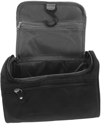 EXQUIMEUBLE Trousse De Toilette Voyage Homme Résistante à Eau avec Compartiments pour Accessoires Et Produits De Beauté