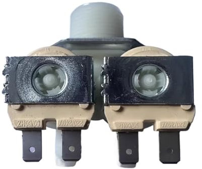 1 Pz. Cestello For Lavatrice, Compatibile Con Haier, Compatibile Con Samsung, Compatibile Con LG, Valvola Di Ingresso Dell'acqua, Elettrovalvola A Doppia Testa, Modelli Universali, Uno In Due Fuori.