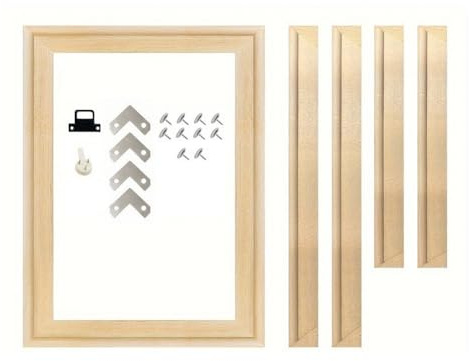 Agwuoetr 2 Pack 12 X 16 Canvas Frames Kit DIY Wood Canvas Stretcher Bars-Easy to Assemble,Wooden for Oil Painting Frames