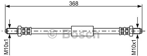 BOSCH Bremsschlauch 1987476419