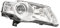 Valeo - 88978 - High Performance Halogen-Hauptscheinwerfer rechts - Für VOLKSWAGEN Passat VII 03/2005 > 2010/11 - Vorne - Rechts - 1er Pack