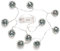 HAB & GUT LED Lichterkette LED017- Discokugel 10 Leuchten, batteriebetrieb 2X AA warm Weiss