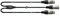 Cable en Y XRL macho / 2 XLR hembra 30 cm