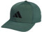adidas Herren Three Bar Strukturierte Snapback Adjustable Fit Cap, Grünes Oxid/Schwarz, Einheitsgröße