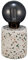 Pauleen 48280 LED Tischleuchte Elegant Flare mobile Tischleuchte Timer Batterie incl. 1x0,2 Watt Wohnzimmerlampe Beton, Glas 2500 K E27