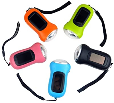 Lampe Camping Torche à manivelle Lampe Poche d'urgence à énergie Solaire Dynamo Torche LED Rechargeable Lampe Poche LED Portable Le Camping l'escalade la randonnée