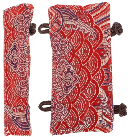 ORFOFE 2pcs Teapot Handle Gloves Pot Holder Oven Mitt Pot Handle Cover Kitchen Teakettle Handle Sleeve Hot Handle Holder Pot Grip Hot Pads Tea Ceremony Accessories Cloth Old Fashioned