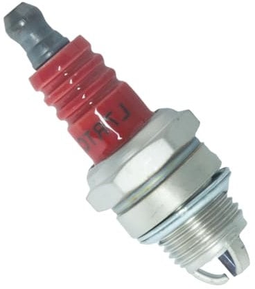 Candela di accensione per NGK BPMR7A L7T e Champion CJ8 RCJ6Y RCJ7Y ADEFOL - Candela di accensione universale per Stihl e per Husqvarna motosega e tosaerba (rosso)
