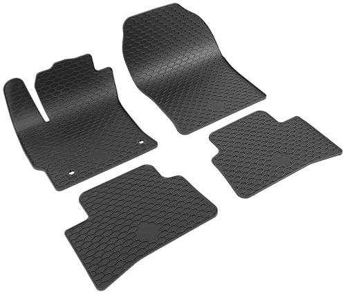 WALSER DirtGuard Gummi Fussmatten Auto für Toyota Corolla Cross 07/2020-Heute