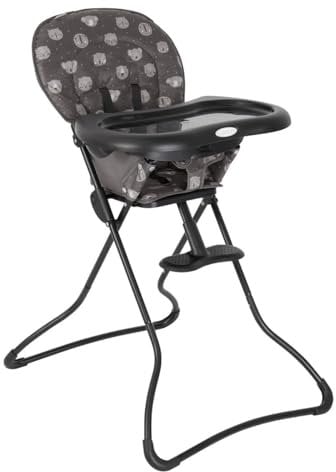 Graco - Snack N' Stow Seggiolone pappa - leggero, pieghevole e compatto, da circa 6 mesi a 3 anni (max. 15 kg), fantasia Sleepy Head