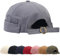 Cotton Docker Cap Herren Verstellbar Seemannsmütze Cap Ohne Schirm Retro Brimless Hat Rolled Herren Dockercap Dockermütze Fischermütze Hafenmütze Cap Mütze