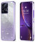 BEEJTUNY Custodia per Honor 200 Lite 5G / Honor200 Lite 5G, Cover Protettiva Trasparente con Glitter Sfumati, Guscio Paraurti Morbido e Bello, Elegante Cover Antiurto. Viola