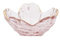 Hrlace Lot de 2 petits bols en verre en forme de fleur rose en fleurs de cerisier - Bol à dessert - Assiettes en cristal pour glace, fruits, salade, sauce - Décoration de table de cuisine pour café,