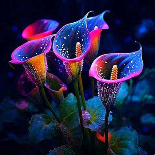 Bulbi Di Calla,Piante Perenni,Bulbi Da Fiore,Piante In Vaso,Da Esterno,Calla Lily Plant,Calla Pianta-2bulbi-F