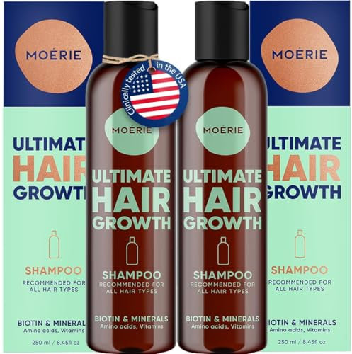 Haarwachstum Shampoo gegen Haarausfall – Biotin und Koffein Haarwuchs Shampoo für Frauen und Männer – haarwachstum beschleunigen, stärkt die Haarwurzel und reduziert Haarverlust