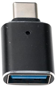 Adaptateur USB-C 3.1 vers USB, Convertisseur, Femelle vers USB-C Mâle Compatible avec MacBook, Samsung Galaxy, Smartphones et Tablettes Type-C (1, Noir)