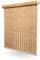 Home-Vision Bali Kollektion Klemmfix Rollo BohoRollo für Fenster & Türen (Aloha,B100 x H130 cm) Natur Bambus Optik – ohne Bohren