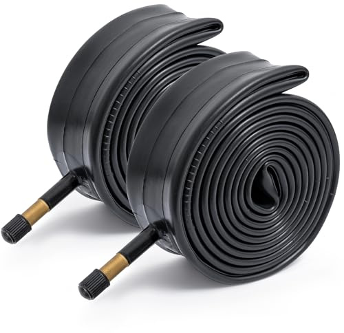 26x1.75/2.125 Cámara de Aire Bicicleta 47/54-559, 26 Pulgadas Tubo Bici Apto para 26x1.75 26x1.95 26x2.0 26x2.10 26x2.125 Carretera/MTB neumáticos y Tubo para Bici, válvula Schrader 48mm (2-PCS)