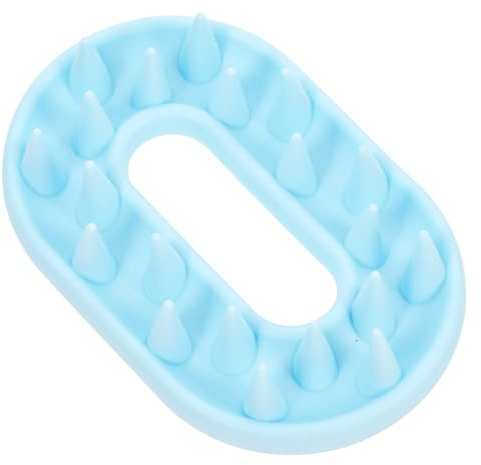 Kopfhautpeeling Silikon Duschhaarbürste für Familien, Shampoo Massage | Ergonomische Form, Sanfte Reinigung Beim Duschen, Fördert Durchblutung, Geeignet für Haarewaschen