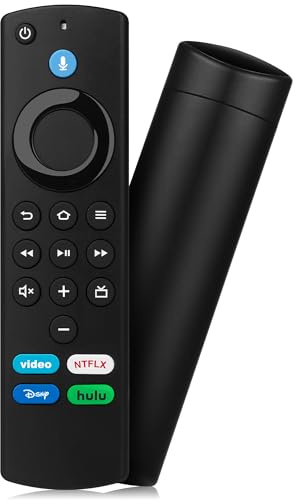 Mando a distancia de voz de repuesto para Fire Series, TV Cube (1ª/2ª/3ª generación)/TV Stick (2ª/3ª generación)/4K (1ª/2ª generación)/4K Max, para Smart TV de 3ª generación y no para Samsung