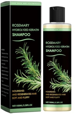 Rosmarin Revitalising Shampoo für Haarwachstum, Mit Rosmarin Extrakt Gegen Haarausfall, Rosemary Shampoo für kraftloses, dünner werdendes Haar, Rosmarinshampoo Haare für Männer und Frauen (1 Flasche)