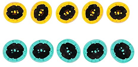 DAWTHTW 10pcs Slide Projection Flashlight Toy Replacement Cartoon Projector Electric Torch Hand Game Kids Learning Gift Projection Toys for Boys for Kids Girls Babies