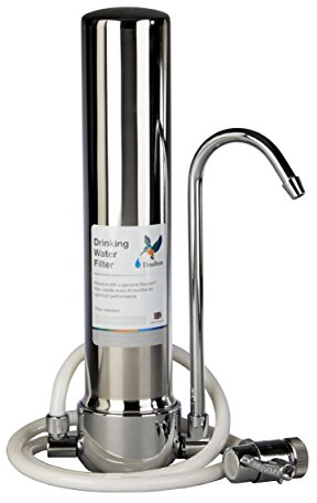 Filtre eau pure Doulton HCS sur évier
