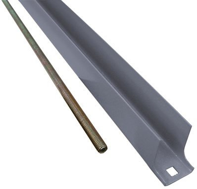 Jpm - Set de prolongation pour serrure anti-panique 89 et 90+ - Finition.Argent -