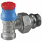 Giacomini - Grifería gas de radiador - Válvula escuadra R411TG 1/2 x 16 - : R411X033