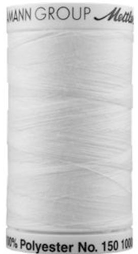 Mettler-weiß Bobbin Fil, Acryl, Mehrfarbig