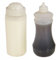 One Traditional White Fish and Chip shop Salt Shaker (500mls) and One Vinegar Bottle (375mls)