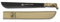 Martinez Albainox Alb-31966 Machete, Nero/Verde, XL