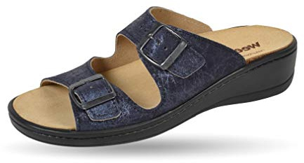 Weeger Orthopädische-Pantolette mit auswechselbarem Fußbett