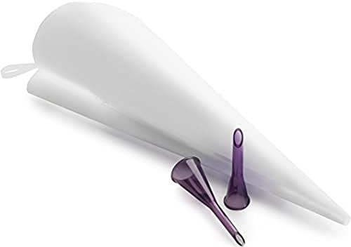 Ibili Manga Flexible+2 BOQUILLAS Relleno, Stainless Steel, Centimeters