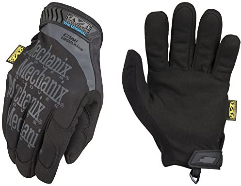 Mechanix Wear MG-95-011 Original Insulated Handschuhe (X-Large, Schwarz) Isolierte Arbeitshandschuhe