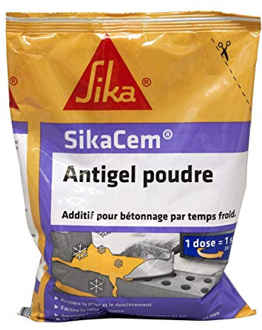 Sika Frankreich S.A.S 552185 Zusatzstoff, zum Einbetonieren kaltem Wetter, beige