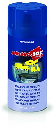 AMBRO-SOL OLIO DI SILICONE SPRAY 400 ML - COD. OL103 - SCATOLA DA 12 SPRAY