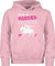 Kinder Hoodie Jungen - Pferd Pferde - Echte Mädchen voltigieren - 140 (9/11 Jahre) - Hellrosa - pferdepulli pferdepullover reiten volti pullover reitersachen reithoodies pferdeliebhaber horses