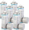 AGT Spray zum abdichten: 6er-Set Allesdichter-Sprays mit 6x 400 ml, grau (Universal-dicht, Dichtungsspray Motor, Isolierband)
