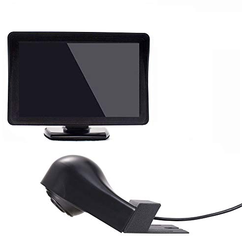 Kalakus Wasserdicht Einparkkamera Auto Dritte Dach Top Mount Bremslicht Rückfahrkamera mit 4,3 Zoll LCD Monitor für Mercedes Benz Viano Vito W639 Van 3 Bremslicht/Brake Light 2003-2014