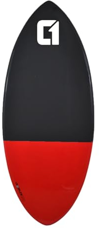 Skimboard – 127 cm EPS Epoxy Fiberglas Skimboard, rot
